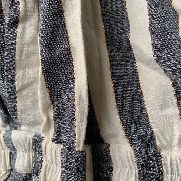 ICHI Striped Jumpsuit - size M - Picture 4 of 4